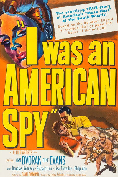 Póster de Yo fui espía americana