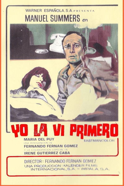 Póster de Yo la vi primero