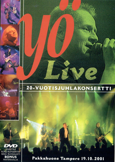 Póster de Yö-live: 20-vuotisjuhlakonsertti