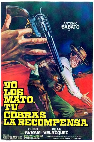 Póster de Yo los mato, tú cobras la recompensa