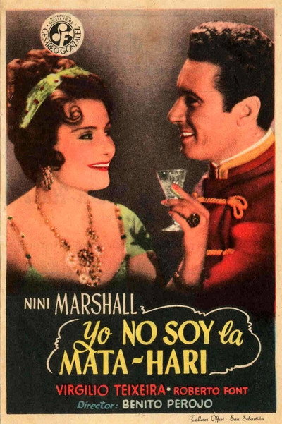 Póster de Yo no soy la Mata-Hari