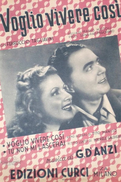 Póster de Yo quiero vivir así
