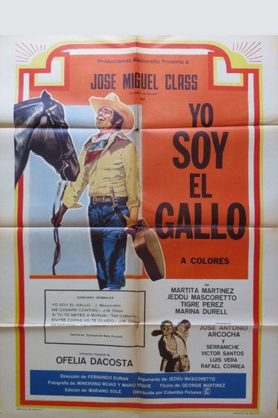 Póster de Yo soy el gallo