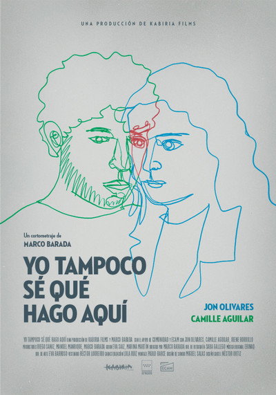 Póster de Yo tampoco sé qué hago aquí