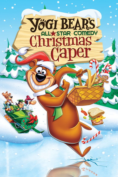 Póster de Yogui y sus amigos en aventuras navideñas