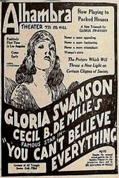 Póster de You Can't Believe Everything