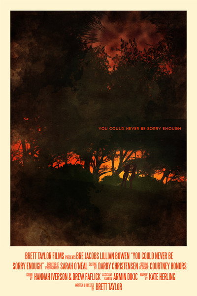 Póster de You Could Never Be Sorry Enough