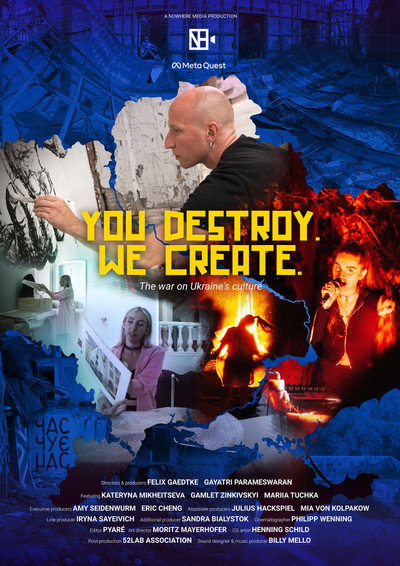 Póster de You Destroy. We Create.