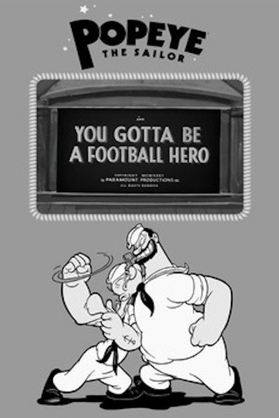 Póster de You Gotta Be a Football Hero