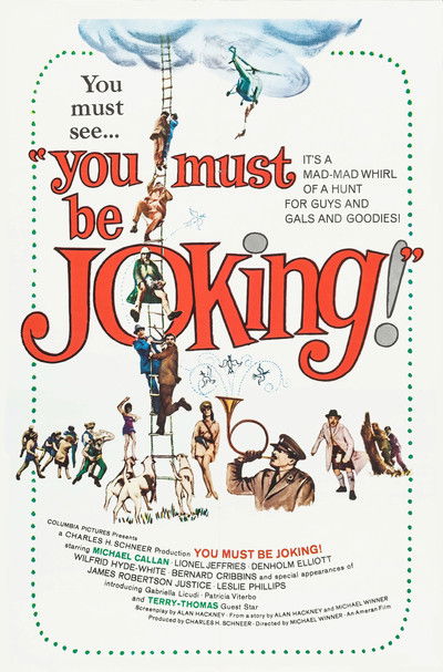 Póster de You Must Be Joking!