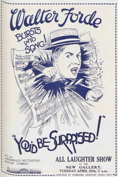 Póster de You'd Be Surprised!