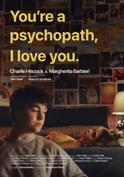 Póster de You're A Psychopath, I Love You.
