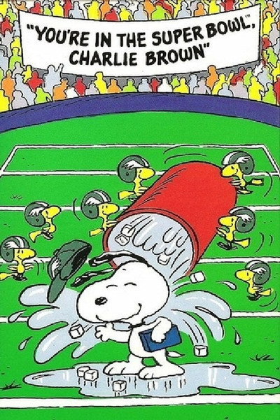 Póster de You're in the Super Bowl, Charlie Brown!