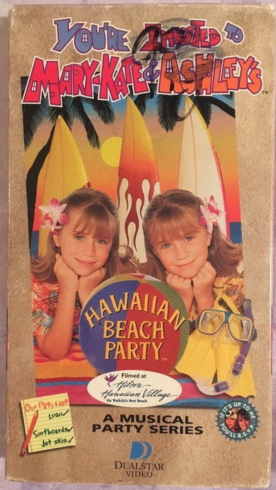 Póster de You're Invited to Mary-Kate & Ashley's Hawaiian Beach Party