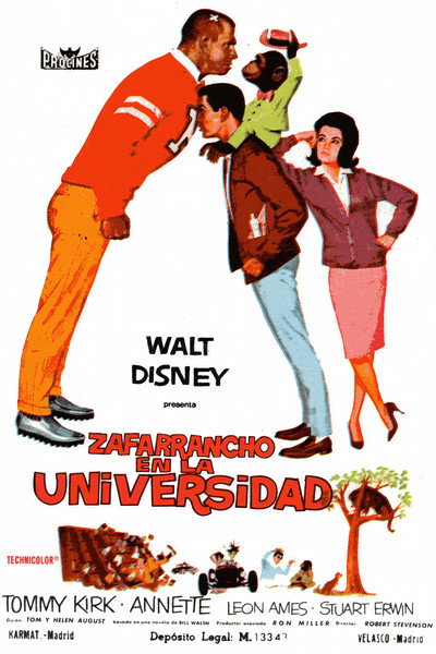 Póster de Zafarrancho en la universidad