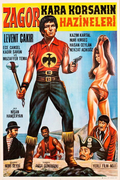 Póster de Zagor: Kara Korsanin Hazineleri