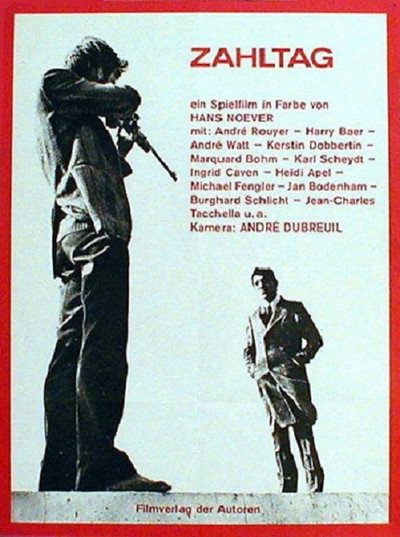 Póster de Zahltag