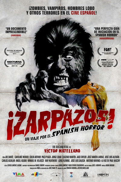Póster de ¡Zarpazos! Un viaje por el Spanish Horror