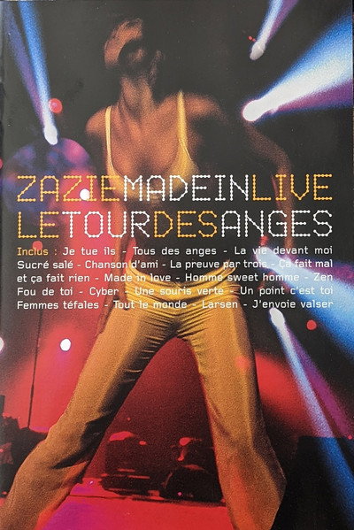 Póster de Zazie: Made in Live
