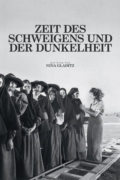 Póster de Zeit des Schweigens und der Dunkelheit