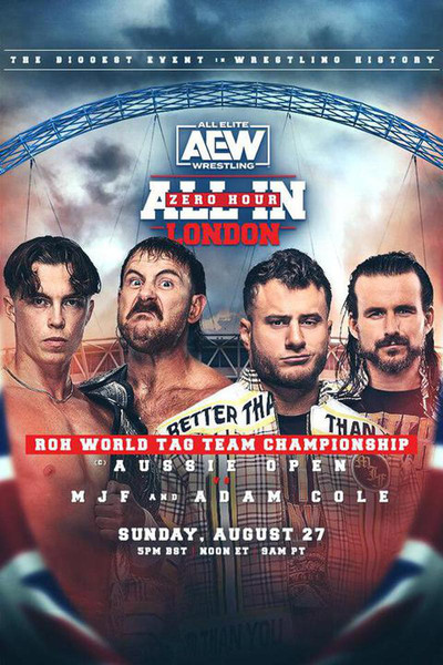 Póster de Zero Hour: AEW ALL IN Pre-Show