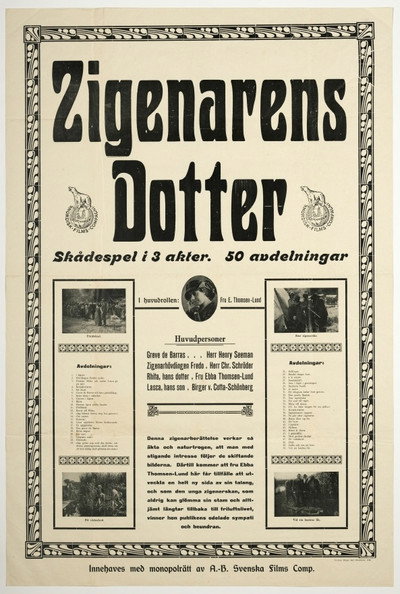 Póster de Zigøjnerblod