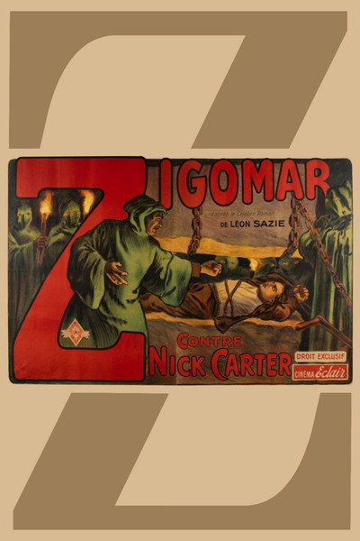 Póster de Zigomar contre Nick Carter