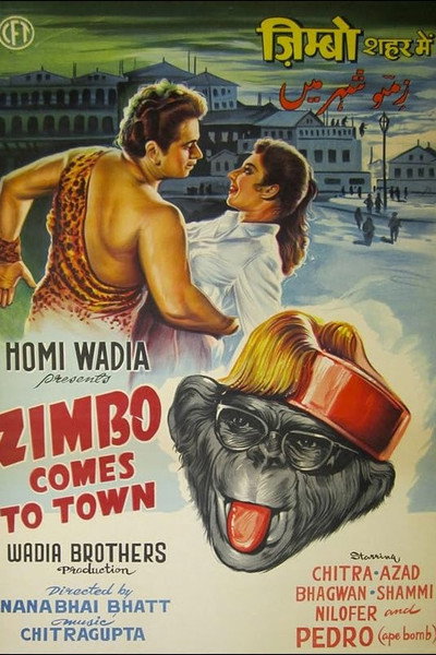 Póster de Zimbo Comes to Town