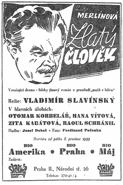 Póster de Zlaty clovek