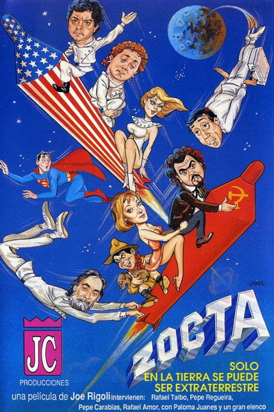 Póster de Zocta: Sólo en la Tierra se puede ser extraterrestre