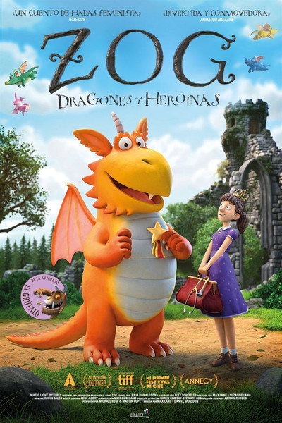 Póster de Zog, dracs i heroïnes