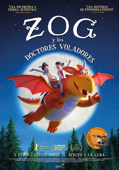 Póster de Zog i els doctors voladors