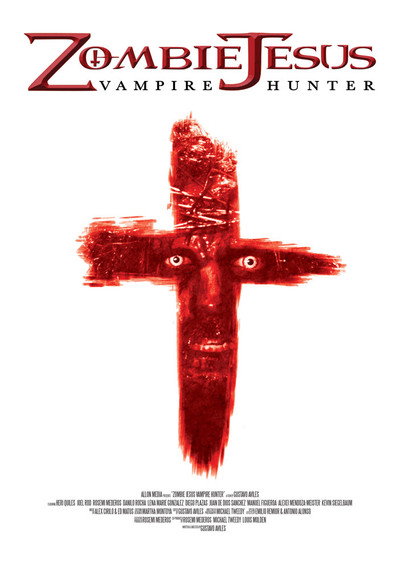 Póster de Zombie Jesus Vampire Hunter