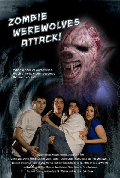 Póster de Zombie Werewolves Attack!
