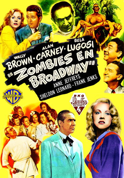 Póster de Zombies en Broadway