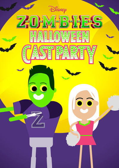 Póster de Zombies Halloween Cast Party