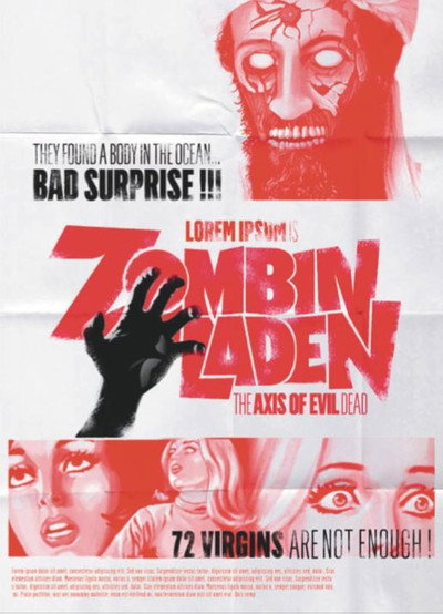 Póster de Zombinladen: The Axis of Evil Dead