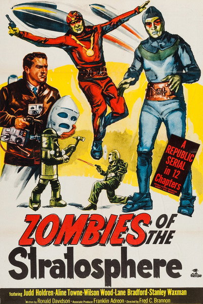 Póster de Zombis de la estratosfera