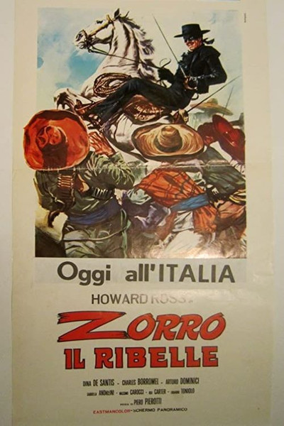 Póster de Zorro, el rebelde