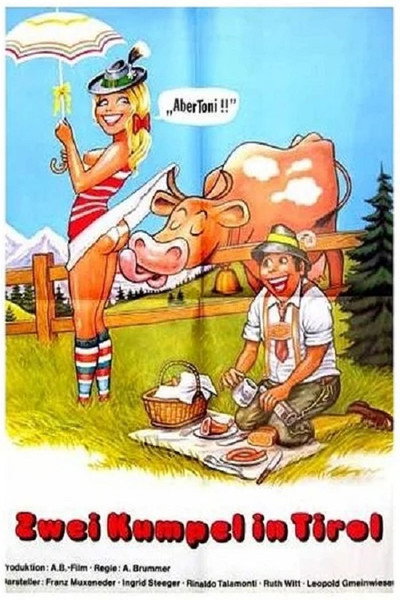 Póster de Zwei Kumpel in Tirol