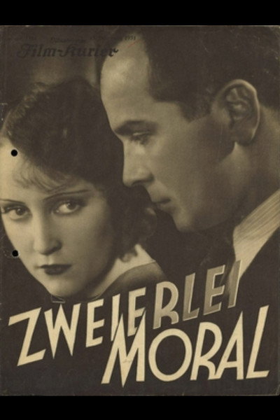 Póster de Zweierlei Moral