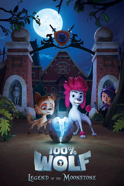 Póster de 100% Lobo: La leyenda del anillo lunar