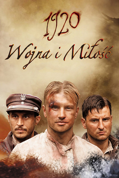 Póster de 1920. Wojna i milosc