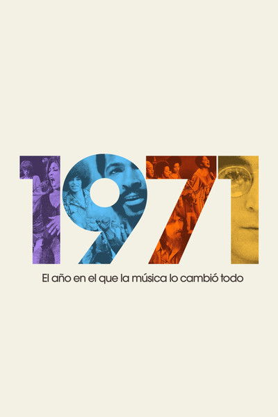 Póster de 1971: El año en el que la música lo cambió todo