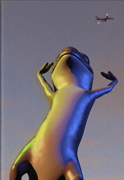Póster de 2 Lizards
