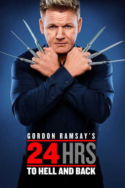 Póster de 24 horas en el infierno, con Gordon Ramsay