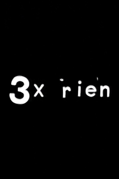 Póster de 3 x rien