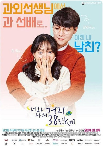 Póster de 380,000 km Between You and Me