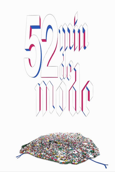Póster de 52 minutes de mode by Loïc de Prigent