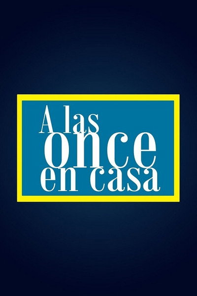Póster de A las once en casa